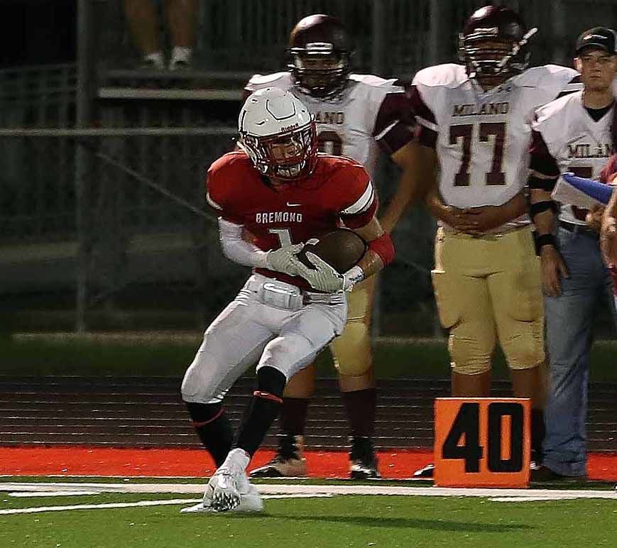Bremond homecoming game vs. Milano